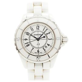 Orologio da polso donna Chanel J12 H0968 Quadrante bianco Altro
