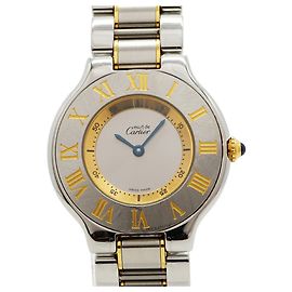 Cartier Must 21 LM W10072R6 Silver Dial Watch Other