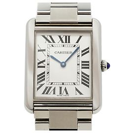 Cartier Tank Solo LM W5200014 Silver Dial Watch Other