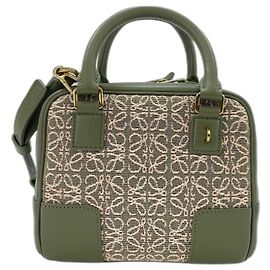 Borsa a tracolla Loewe Amazona 16 in Verde Verde