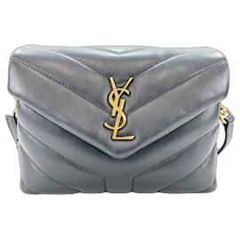 Yves Saint Laurent PARIS Loulou Toy Bag Marrom