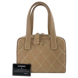 Chanel Handbag Beige Beige