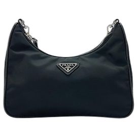 Prada Bolsa de Ombro PRADA Re-Edition Preto