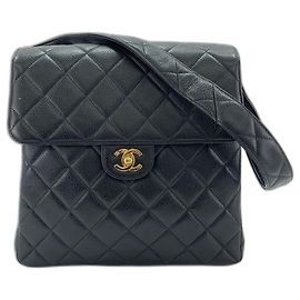 Borsa a tracolla Chanel Matelassé Nero
