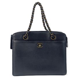 Borsa a mano Chanel nera Nero