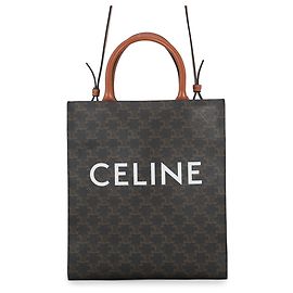 Céline Celine Triomphe Small Vertical Cabas Lederhandtasche Andere