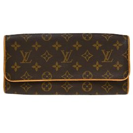 Louis Vuitton Twin Monogram GM Braun