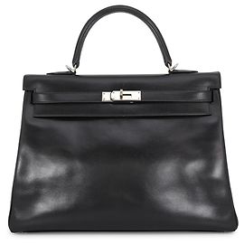 Hermès Borsa Hermes Kelly 35 Nero