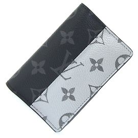 Louis Vuitton Eclipse Split Organizer de Poche M63021 Tarjetero Negro