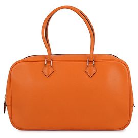 Hermès Bolsa Hermes Plume Elan 28 Laranja