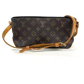 Borsa a tracolla Louis Vuitton Trotteur Marrone