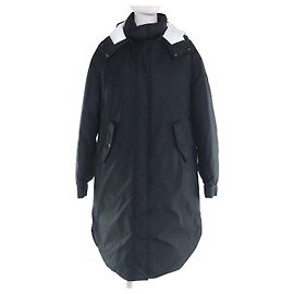 Moncler HUGON Nylon Down Coat Black