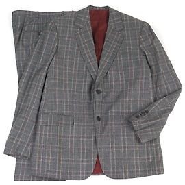 Hermès Bespoke Wool Suit Set Brown