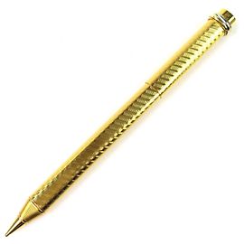 Cartier Trinity Spiral Pattern Ballpoint Pen Golden