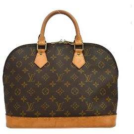 Louis Vuitton Alma Monogram PM Marrom