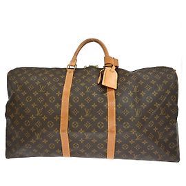 Louis Vuitton Keepall Bandoulière Monogram 60 Brown