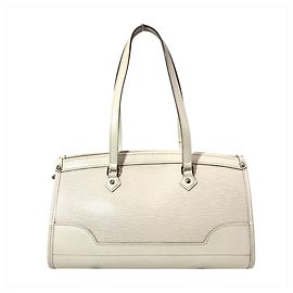 Bolsa de Ombro Louis Vuitton Madeleine PM Bege Fora de branco