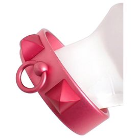 Hermès Pulseira de Berloques Hermes Collier de Chien Medor Rosa