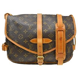 Louis Vuitton Saumur Monogram 30 Marron