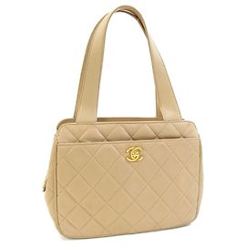 Bolsa vintage Chanel Bege