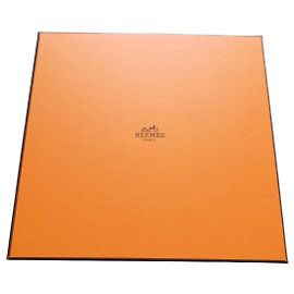 Boîte Hermès orange avec ruban pour sac a main hermès mini kelly 2 Marron Orange