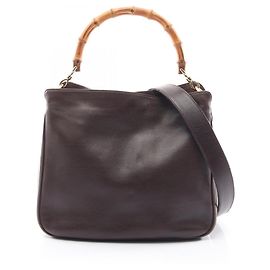 Bolsa Gucci Bamboo 2-Way Marrom
