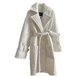 Casaco acolchoado branco