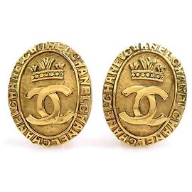 Orecchini a clip Chanel Gold D'oro
