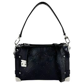Louis Vuitton Monogram Schultertasche Schwarz Monogramm