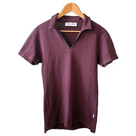 Autre Marque Polo Orlebar Brown "Mawson" Damson Burdeos