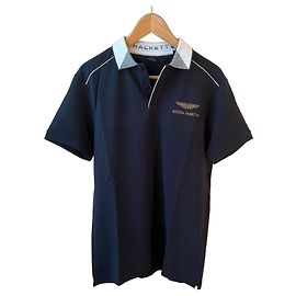 Autre Marque Polo Hackett AMR Aston Martin Azul oscuro