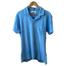 Autre Marque Polo Orlebar Brown in spugna Blu