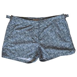 Autre Marque Short de bain pour homme Orlebar Brown Blanc Bleu