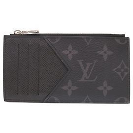 Louis Vuitton Taigarama Monogram Eclipse Card Case Black Monogram