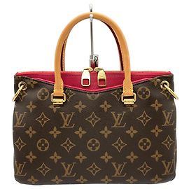 Louis Vuitton Pallas BB Handtasche Rot Fuschia