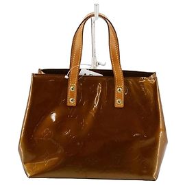 Sac Louis Vuitton Vernis Reade PM Marron