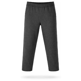 Autre Marque Arts & Science Charcoal Wollstrick-Cropped-Hose Anthrazitgrau