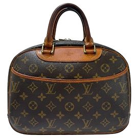 Louis Vuitton Monogram Canvas Keepall Bandouliere 45 Marron Monogramme