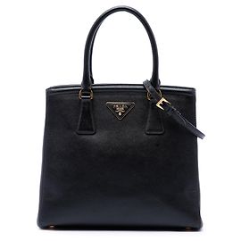 Borsa Prada Saffiano Lux Parabole Nera Nero