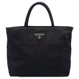 Bolsa Prada Tessuto preta Preto