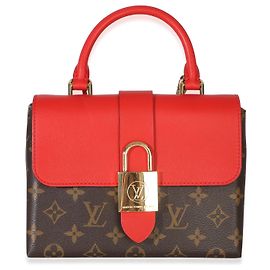 Louis Vuitton Coquelicot Monogram Canvas Locky BB Marrom