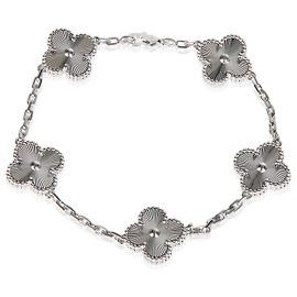 Pulsera Vintage Alhambra en Oro Blanco Van Cleef & Arpels Otro