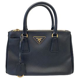 Prada Galleria Saffiano Leather Handbag/Shoulder Bag Black