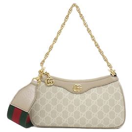 Bolsa de Ombro Gucci OPHIDIA 735132 UULAG Branco Bege