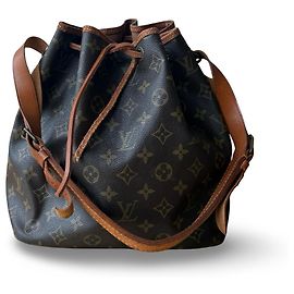 Louis Vuitton Petit Noé Beige Golden