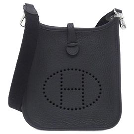 Hermès Borsa a tracolla Hermes Evelyne Amazon Nero