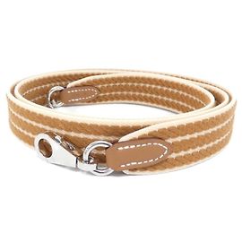 Hermès Cinturino Hermes Sangle Cortage 085711CK Marrone D'oro