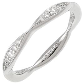 Chanel Camélia Bandring aus Platin Andere