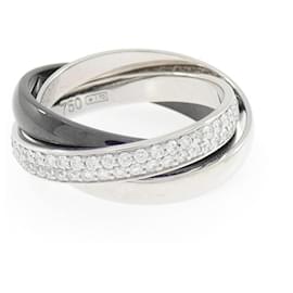Cartier Trinity Black & White Small Ring Other