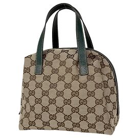 Borsa Gucci in beige e verde Beige Verde